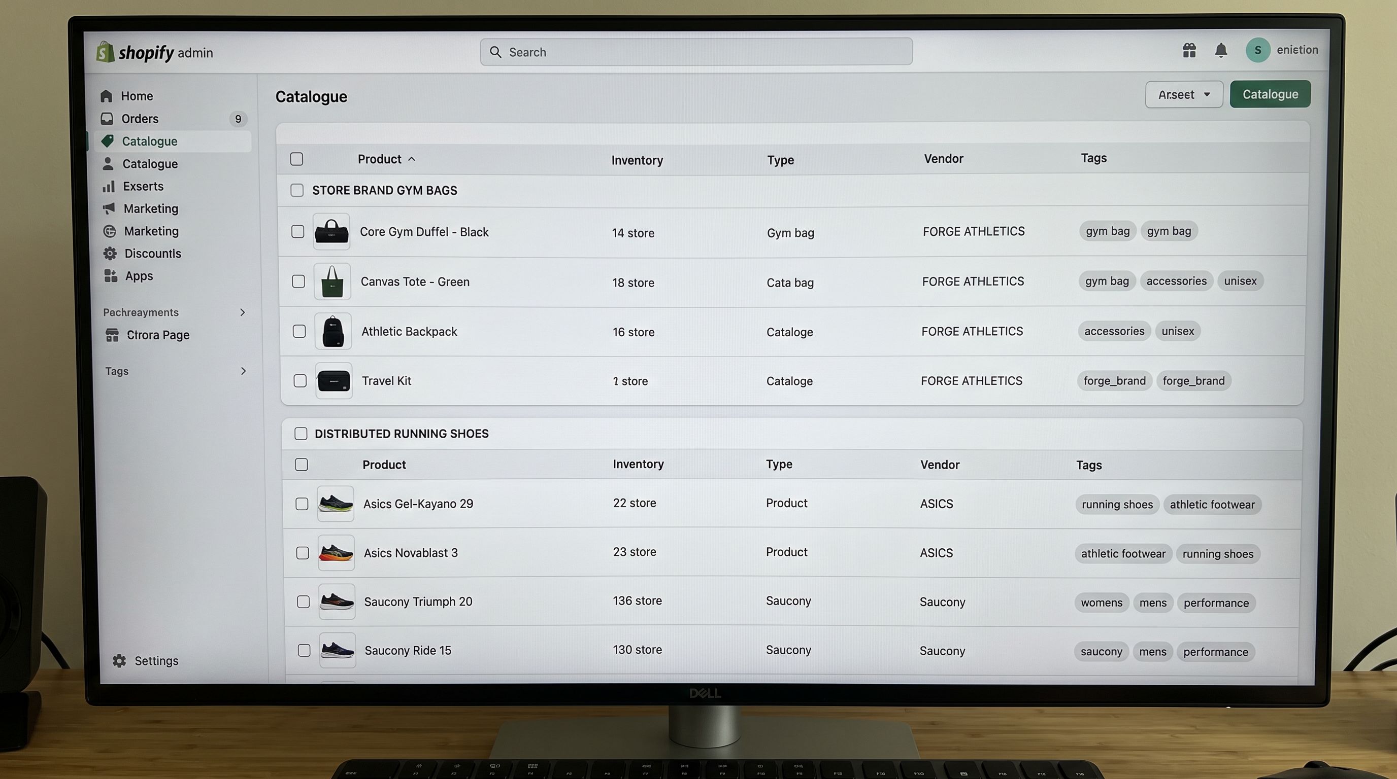 Shopify Owned Brand vs Distributed Products at Import