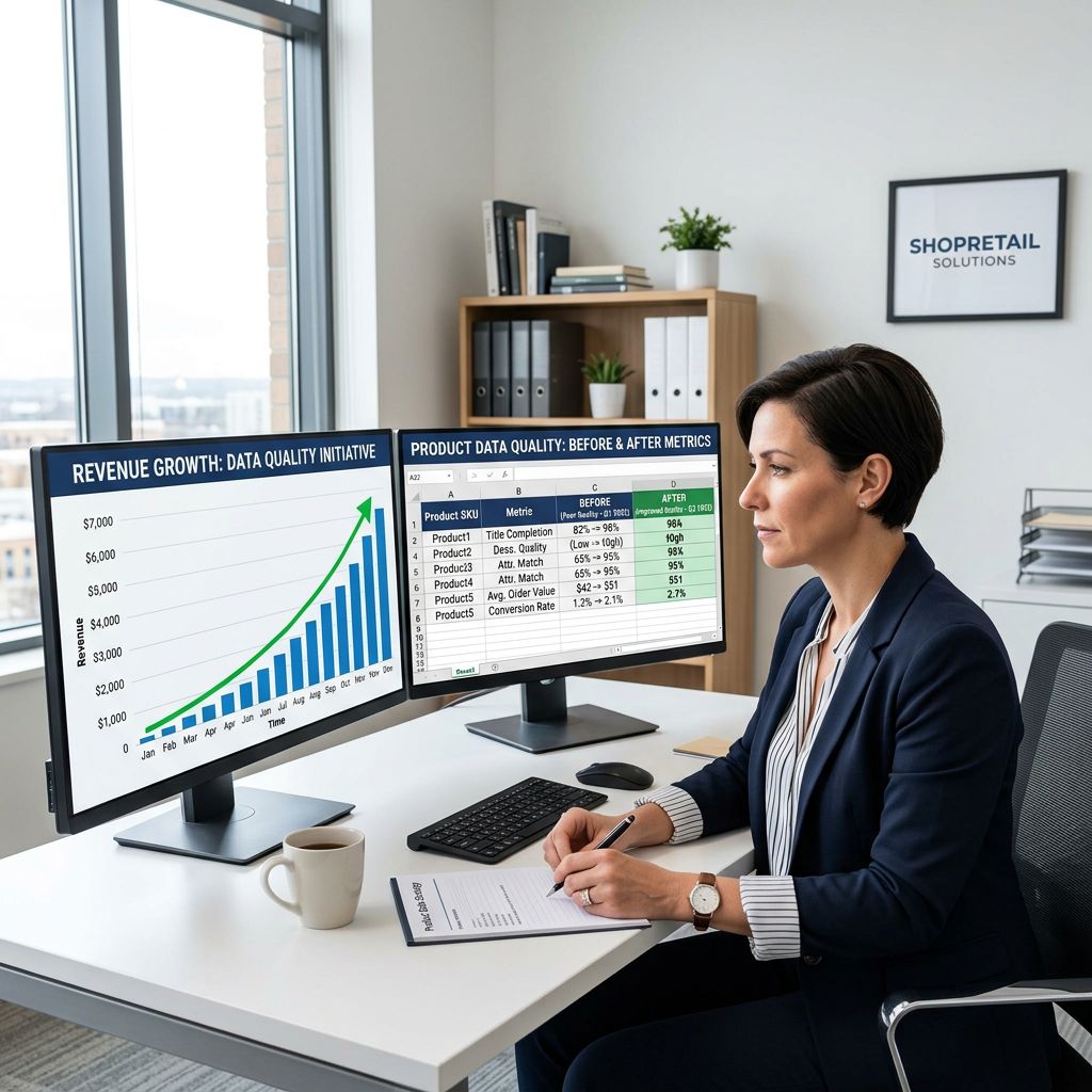 Shopify Product Data ROI: Measuring Revenue Impact